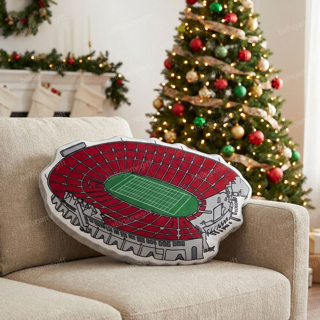 Memorial Coliseum Plush Pillow