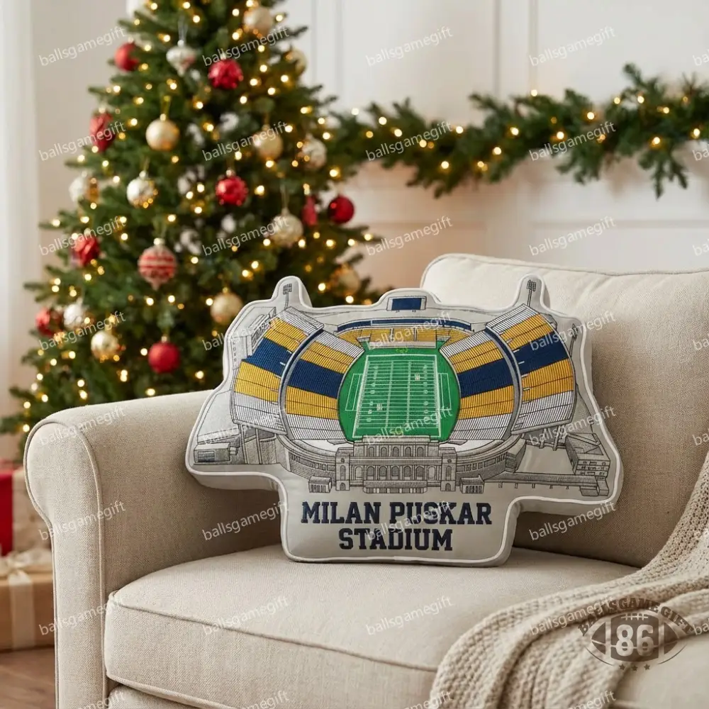 Milan Puskar Stadium Plush Pillow