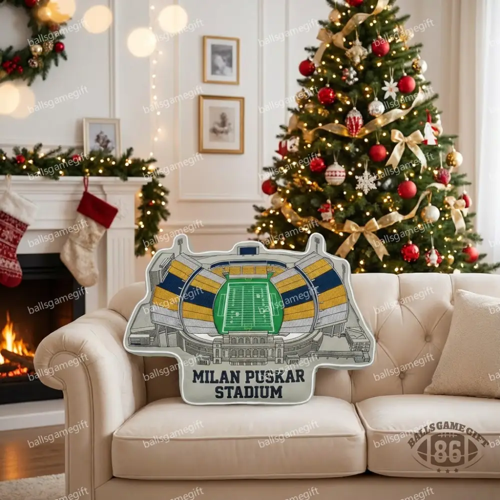 Milan Puskar Stadium Plush Pillow