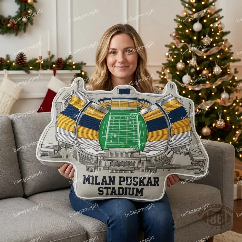 Milan Puskar Stadium Plush Pillow