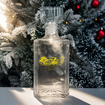 Autzen Stadium - Oregon Ducks Whiskey Bottles