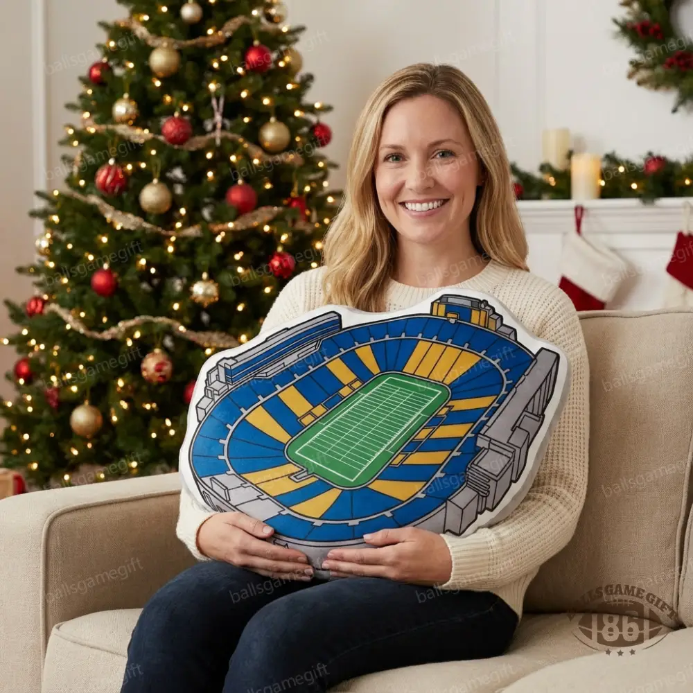 Notre Dame Stadium Plush Pillow