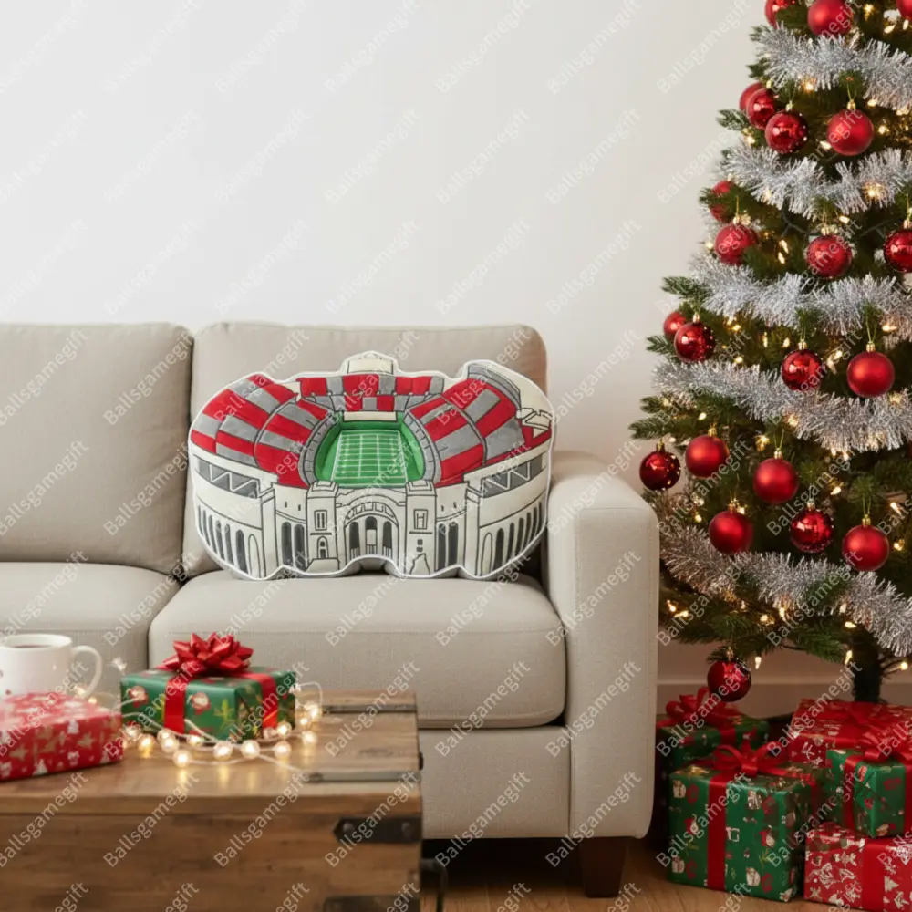 Ohio Stadium Plush Pillow