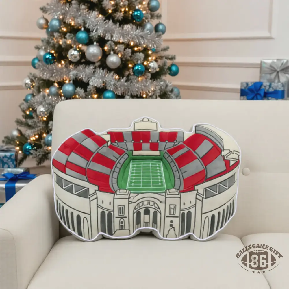 Ohio Stadium Plush Pillow
