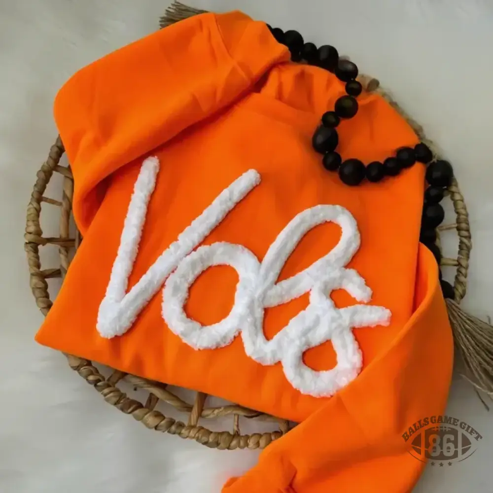 Oversized Team Chenille Embroidered Sweatshirt