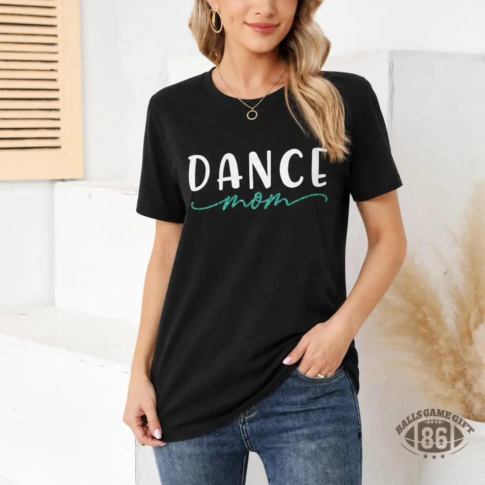 Personalized Cheer Mom Shirt Custom Name Bow Graphic Tee Double Sided Game Day T-Shirt Gift for Sports Moms