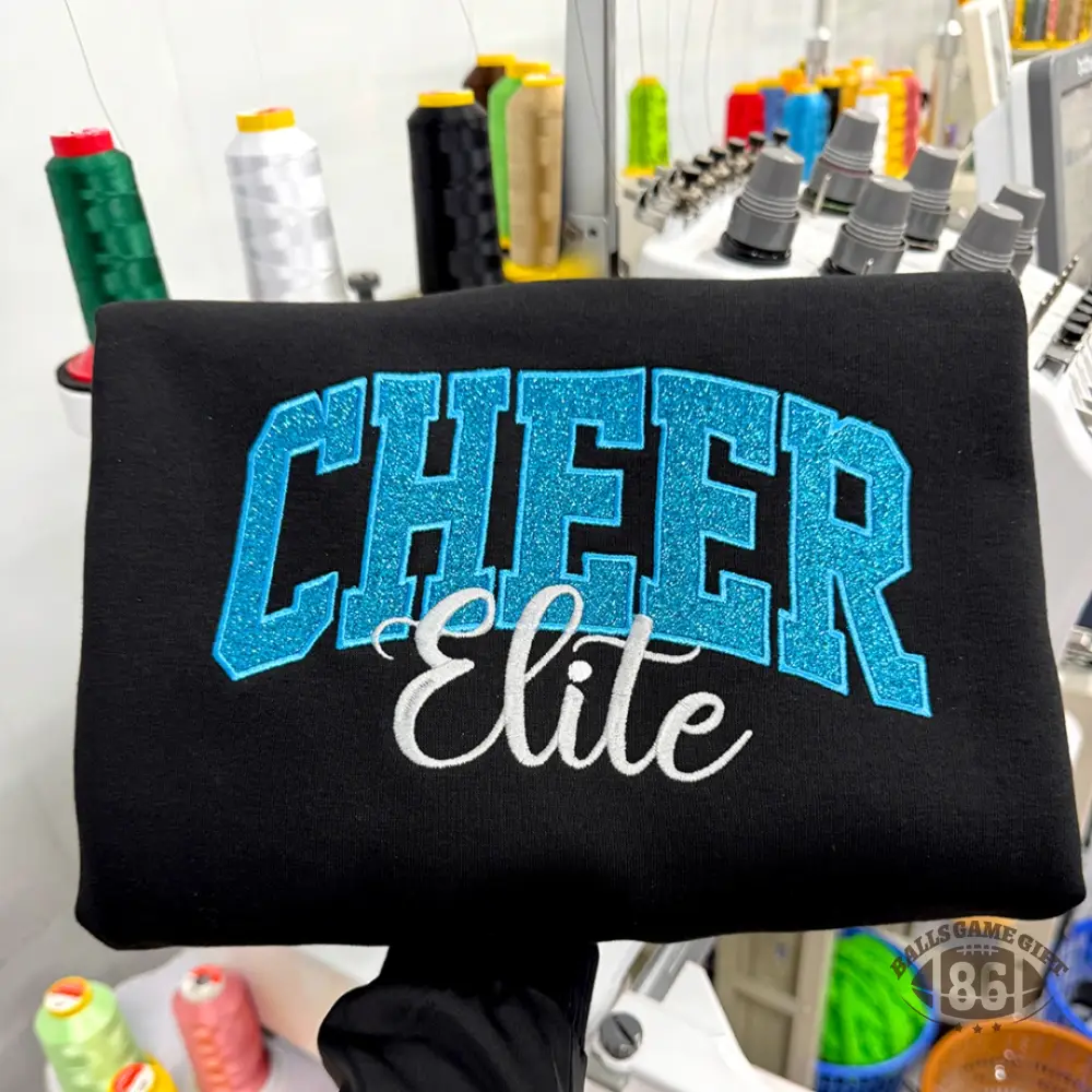Personalized Cheer Sweatshirt with Custom Name
