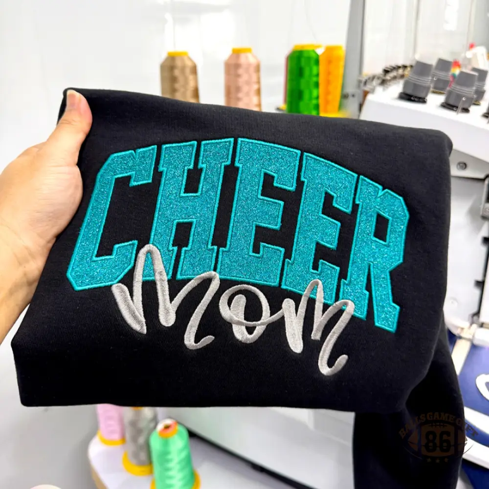 Personalized Cheer Sweatshirt with Custom Name
