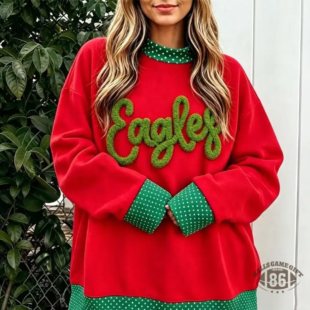 Personalized Chenille College Team Mock Neck Pullover