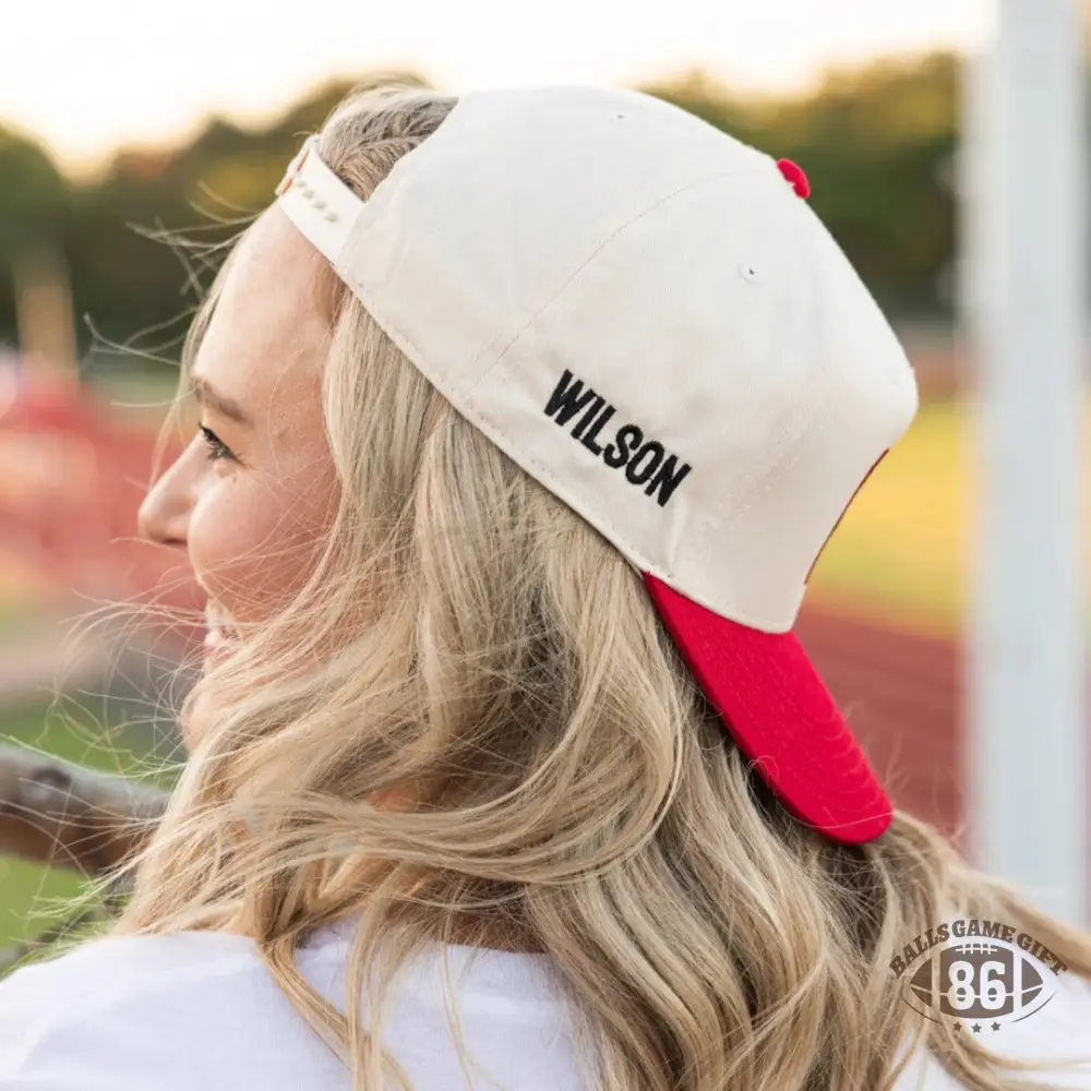 Personalized Embroidered Name & Number Hat for Game Day