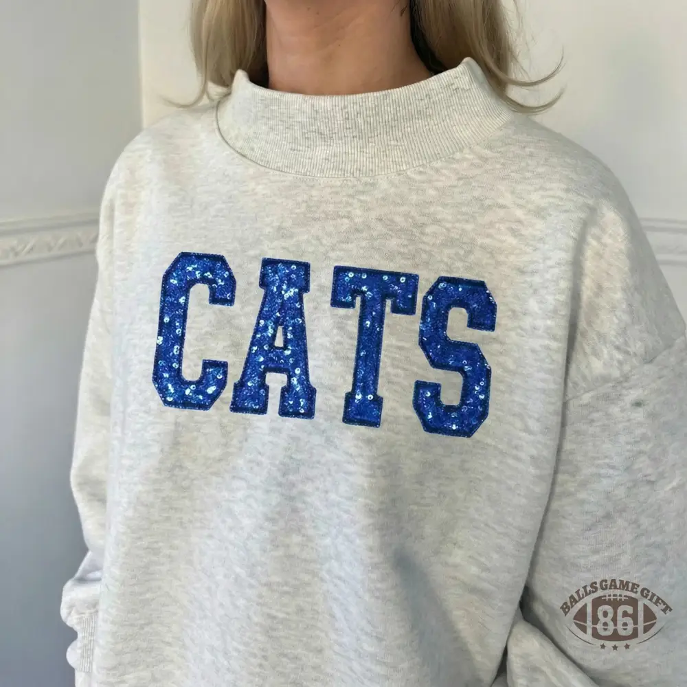  Personalized Glitter Letters Mother's Day Gifts Custom Sequin MAMA Mock Neck
