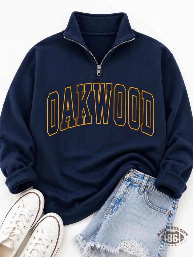 Personalized School Spirit Game Day Quarter Zip