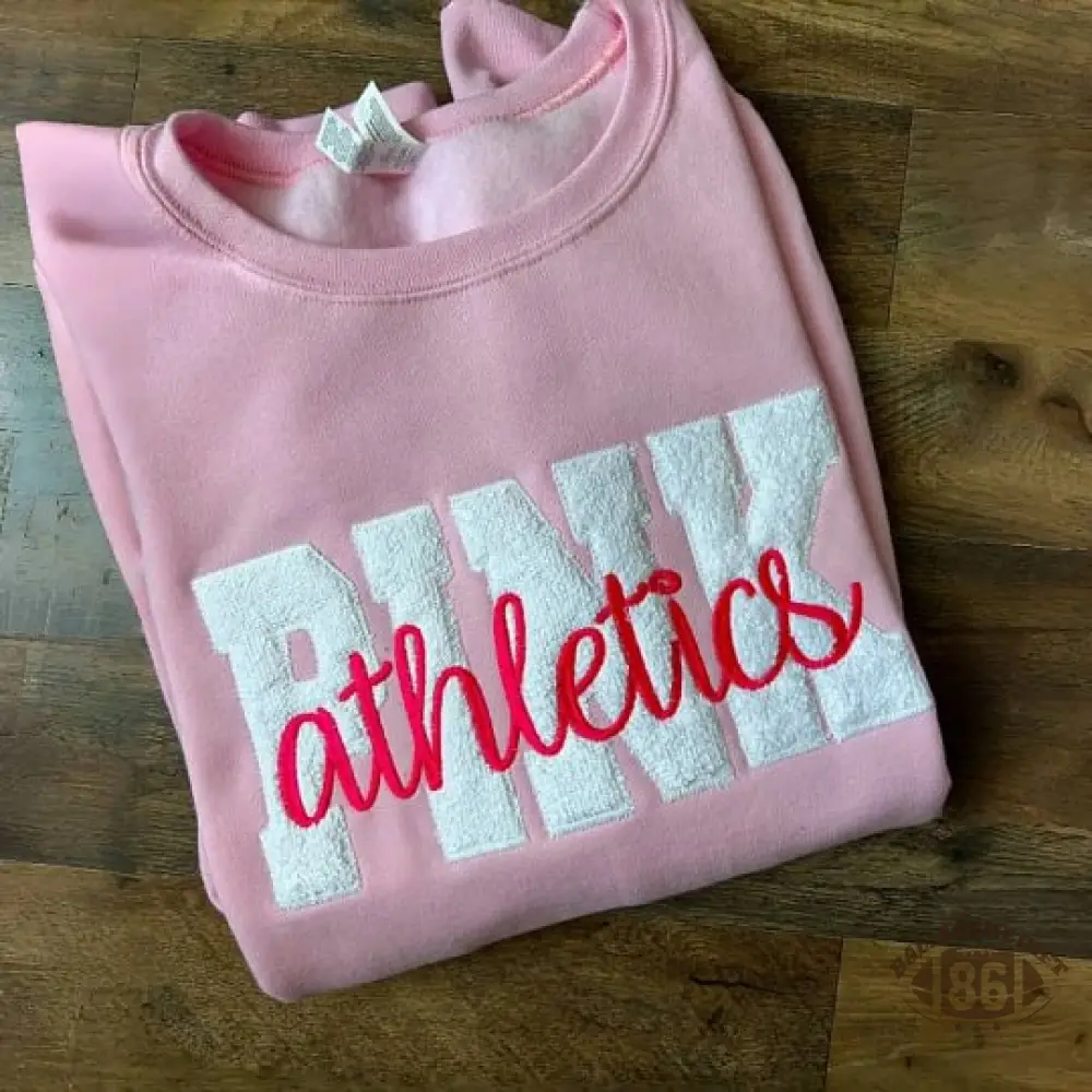 Personalized School Spirit Letter Sweatshirt