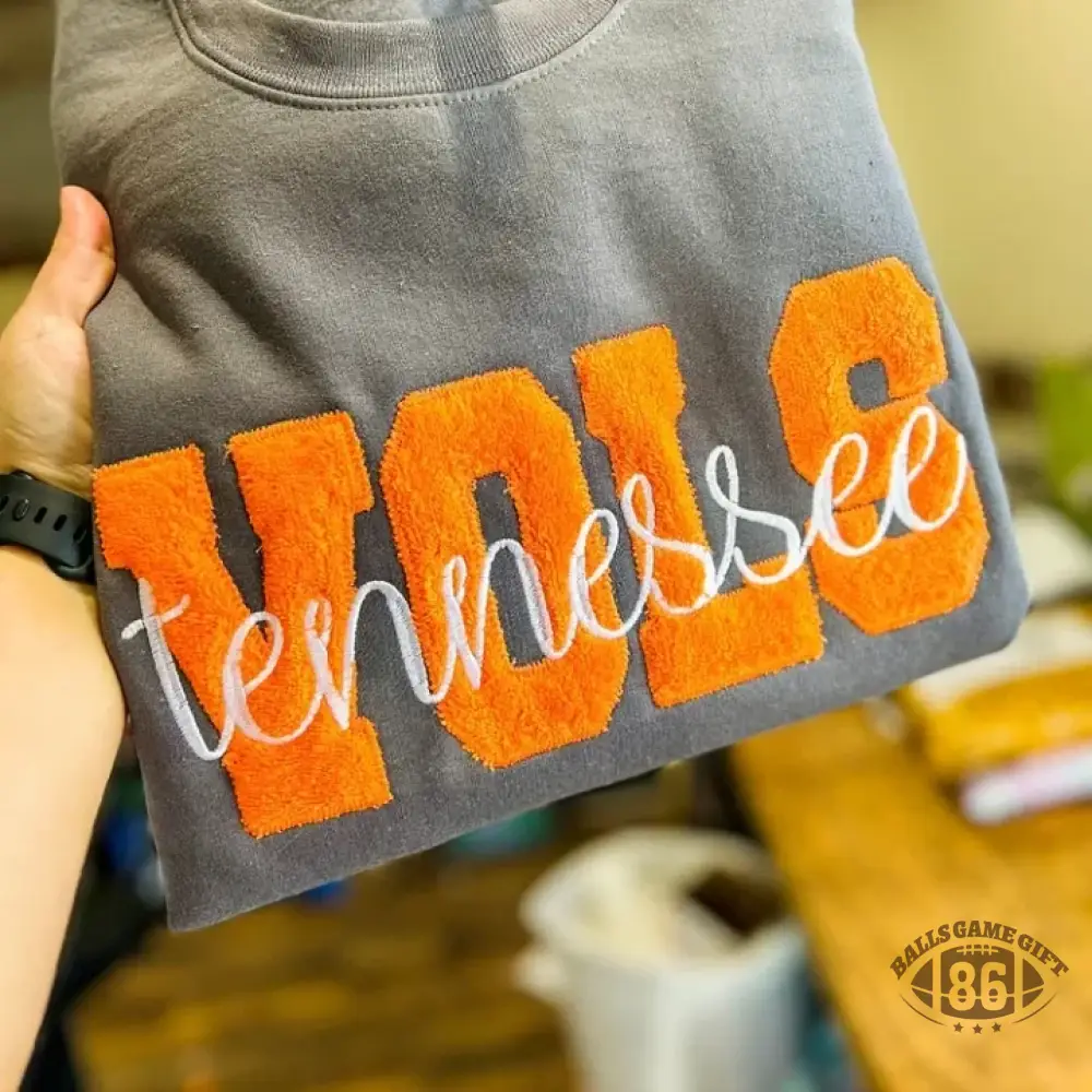 Personalized School Spirit Letter Sweatshirt