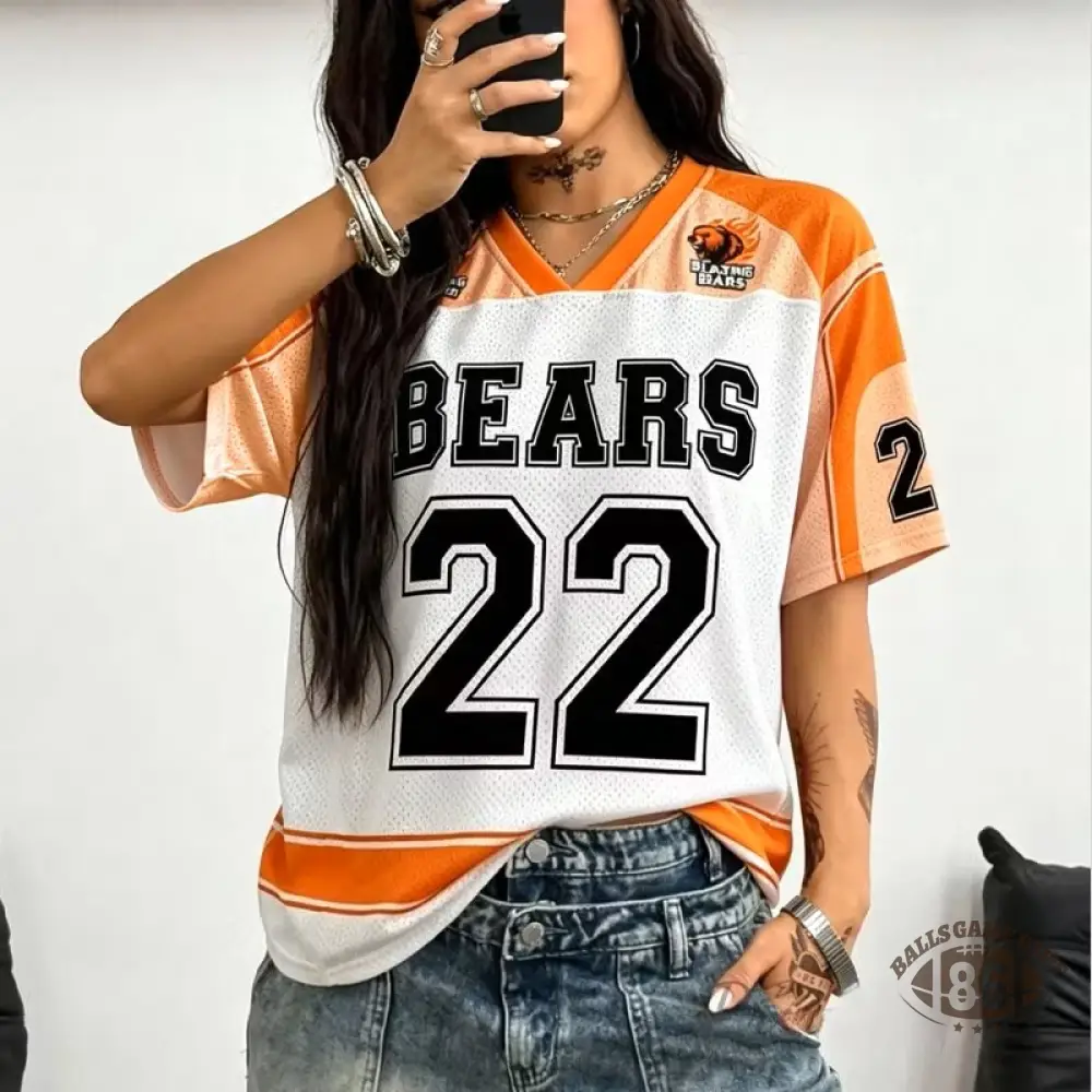 Personalized Team Name Game Day V Neck Oversized Sports T Shirt, Customized High School Team Spirit Fan Jersey Top