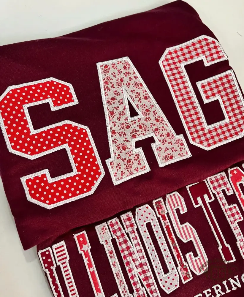 Personalized Varsity Team Name Pullover, Sorority Bid Day Sweatshirt, Custom School Spirit Gift