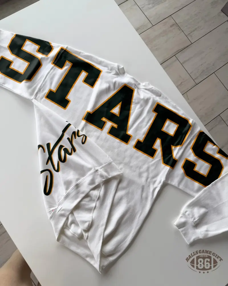 Retro School Spirit Sweatshirt – Oversized Varsity Style Top