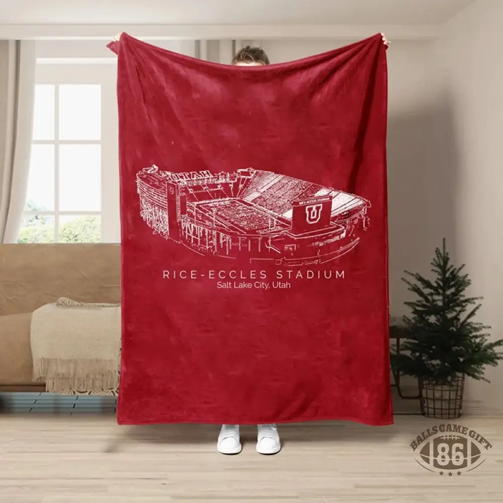 Rice–Eccles Stadium - Utah Utes football, College Football Blanket