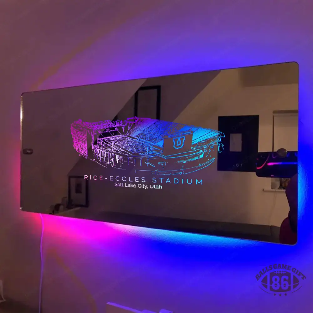 Rice–Eccles Stadium Mirror Light-Gifts For Sports Lovers