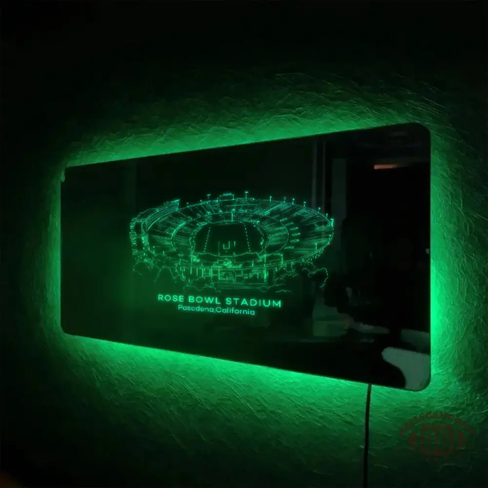 Rose Bowl Stadium Mirror Light-Gifts For Sports Lovers、UCLA Bruins、Los Angeles Rams、Pasadena California