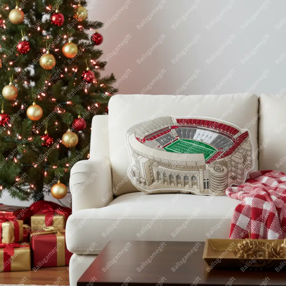 Saban Field At Bryant Denny Stadium Plush Pillow