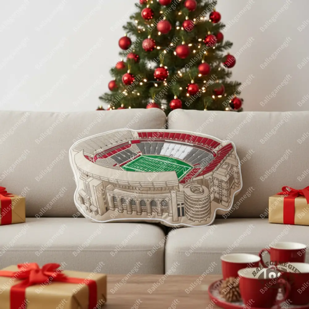 Saban Field At Bryant Denny Stadium Plush Pillow
