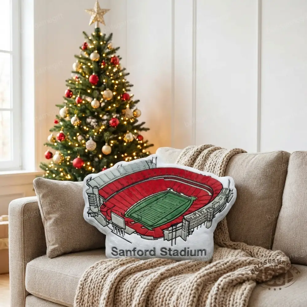 Sanford Stadium Plush Pillow