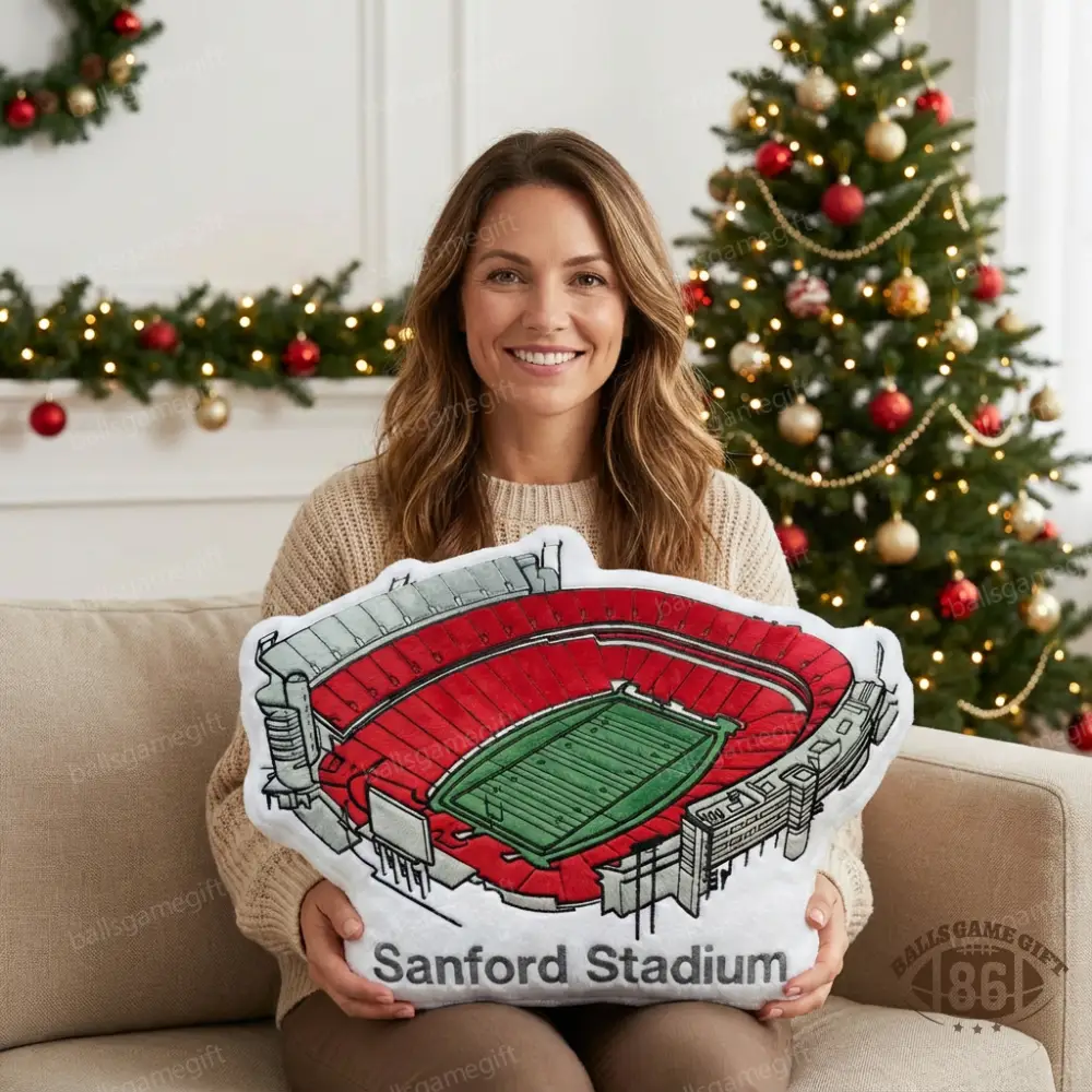 Sanford Stadium Plush Pillow