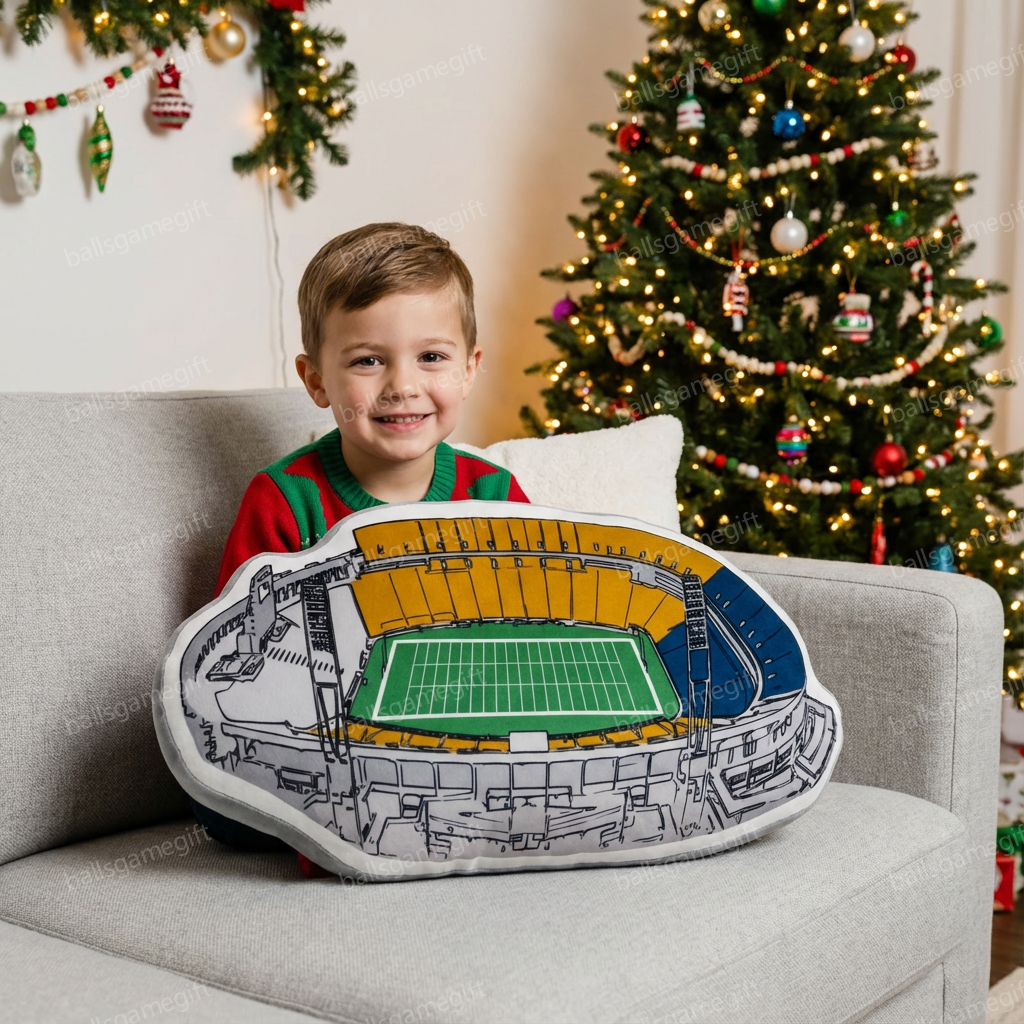 Scott Stadium Plush Pillow