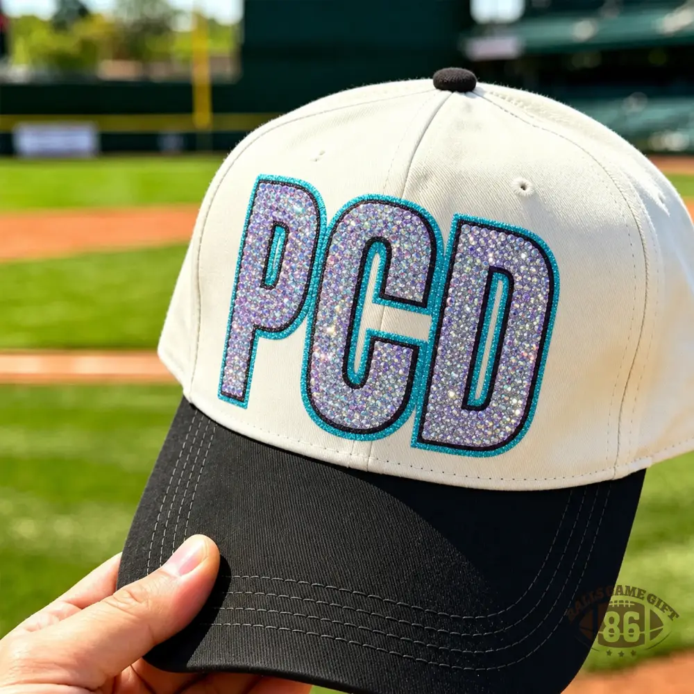 Vintage Collegiate Two-Tone Baseball Cap Embroidered Snapback Hat 