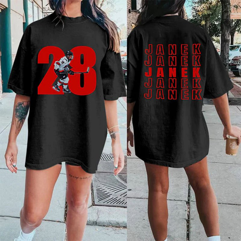 Proudstitch Custom Family Photo Sport T-Shirt Personalized Cheer Tee