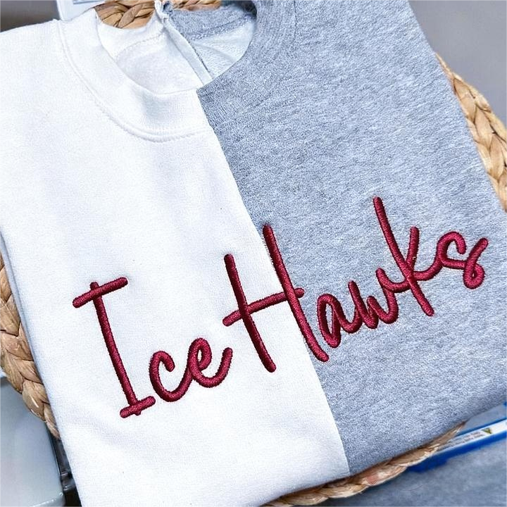 Personalized Split Color Team Mascot Apparel Trendy School Spirit Sweatshirts Gifts for Sports Mom Dad