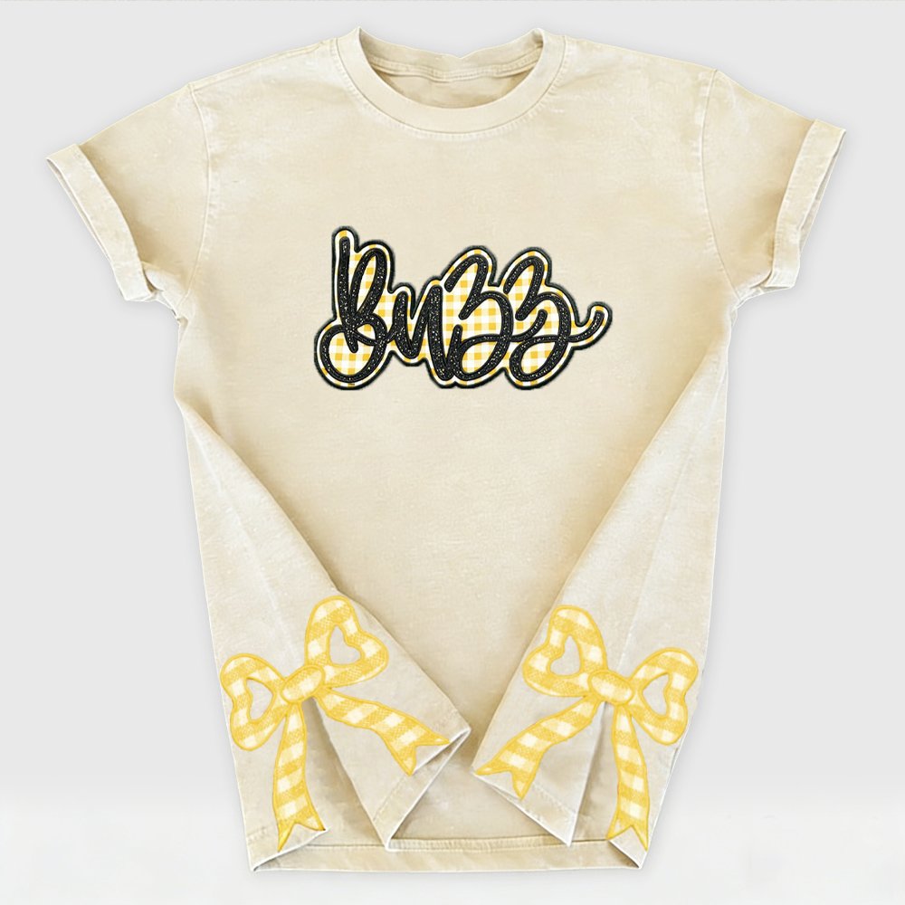 Proudstitch Glitter Team Plaid Fabic Background Distressed Sports with Plaid Fabic Side Bow