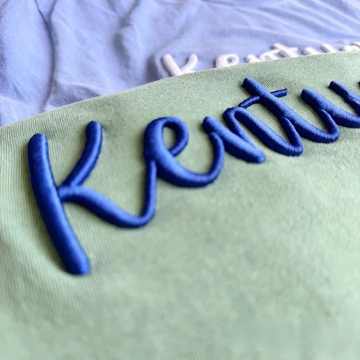 Personalized 3D PUFF Embroidery Sweatshirt Custom Mascot or Name