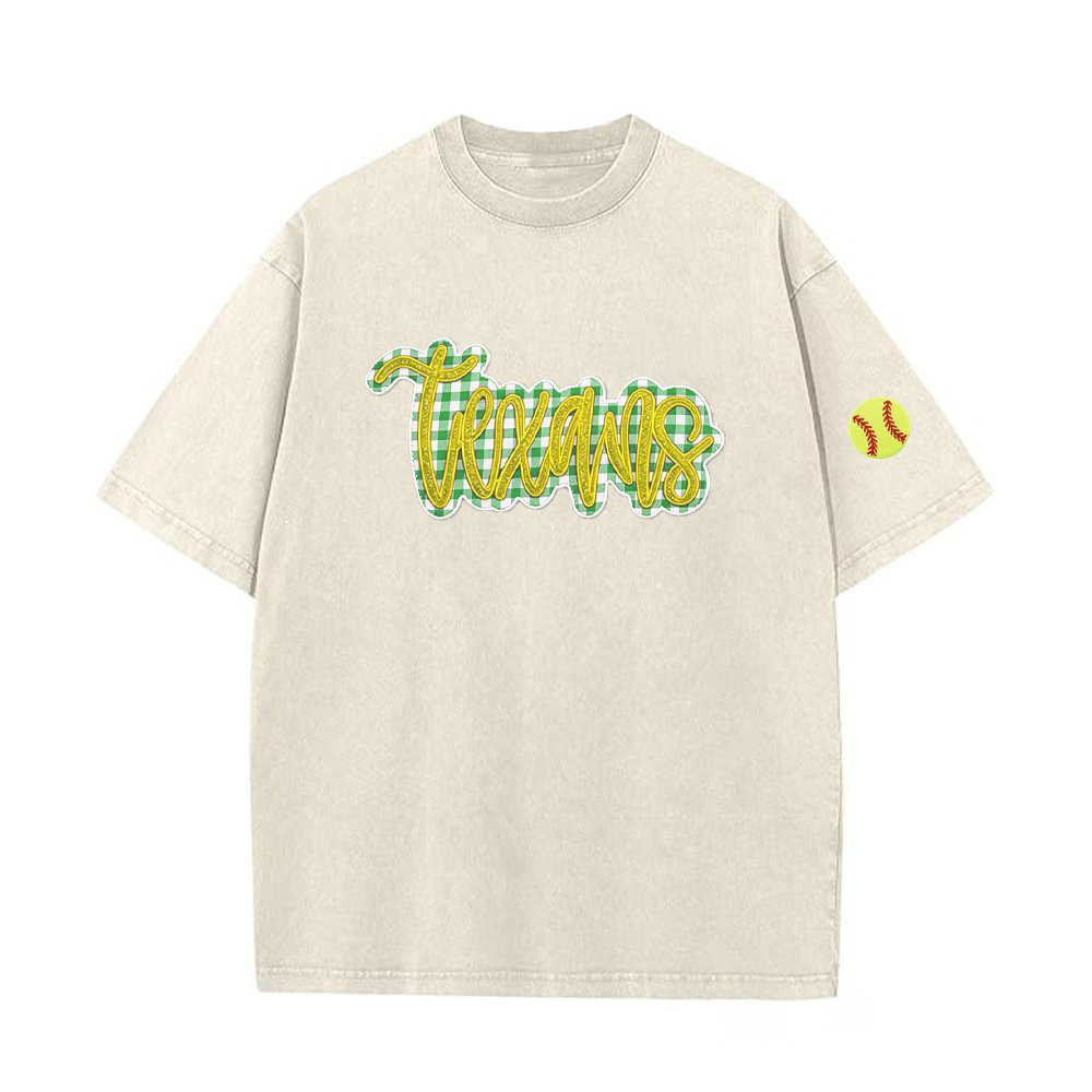 Proudstitch Glitter Team Plaid Fabic Background Distressed Sports with Plaid Fabic Side Bow