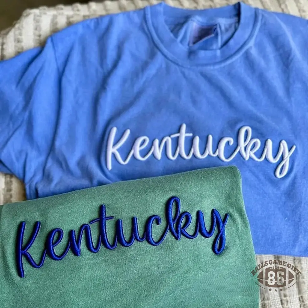 Personalized 3D PUFF Embroidery Sweatshirt Custom Mascot or Name