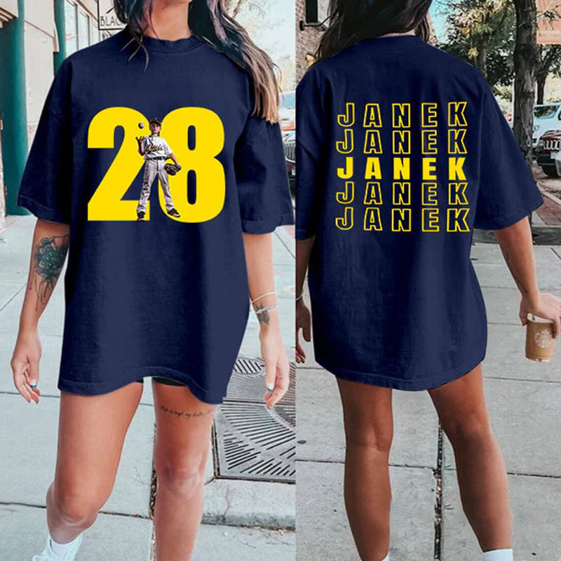 Proudstitch Custom Family Photo Sport T-Shirt Personalized Cheer Tee