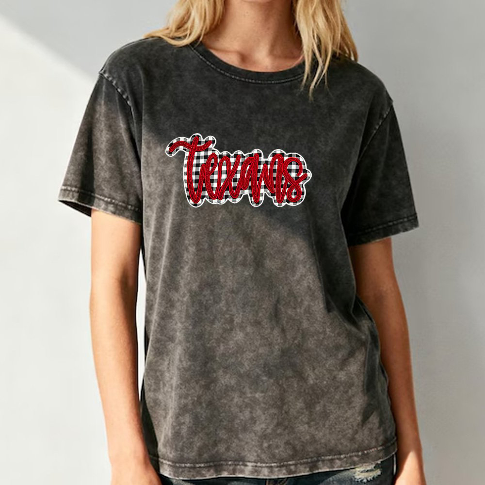 Proudstitch Glitter Team Plaid Fabic Background Distressed Sports with Plaid Fabic Side Bow