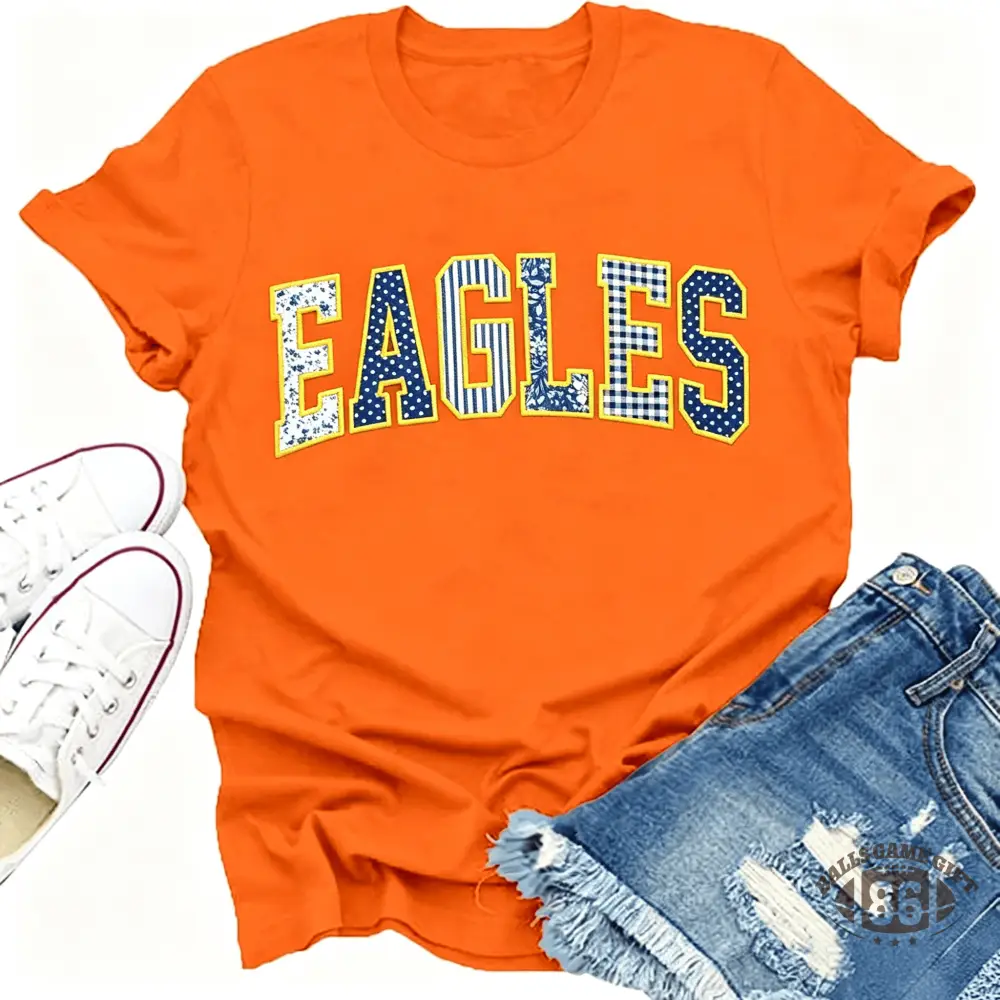 Women Vintage Patchwork Letter Print T‑Shirt, Retro Arched Varsity Graphic Game Day Team Spirit Sweatshirt