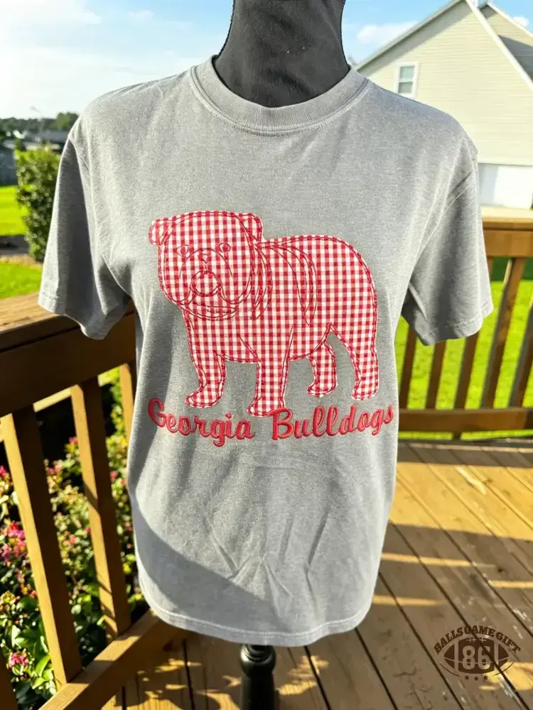 Personalized Appliqué Embroidered T-shirt Sweatshirt Crewneck, Game Day Pullover, Vintage College Style