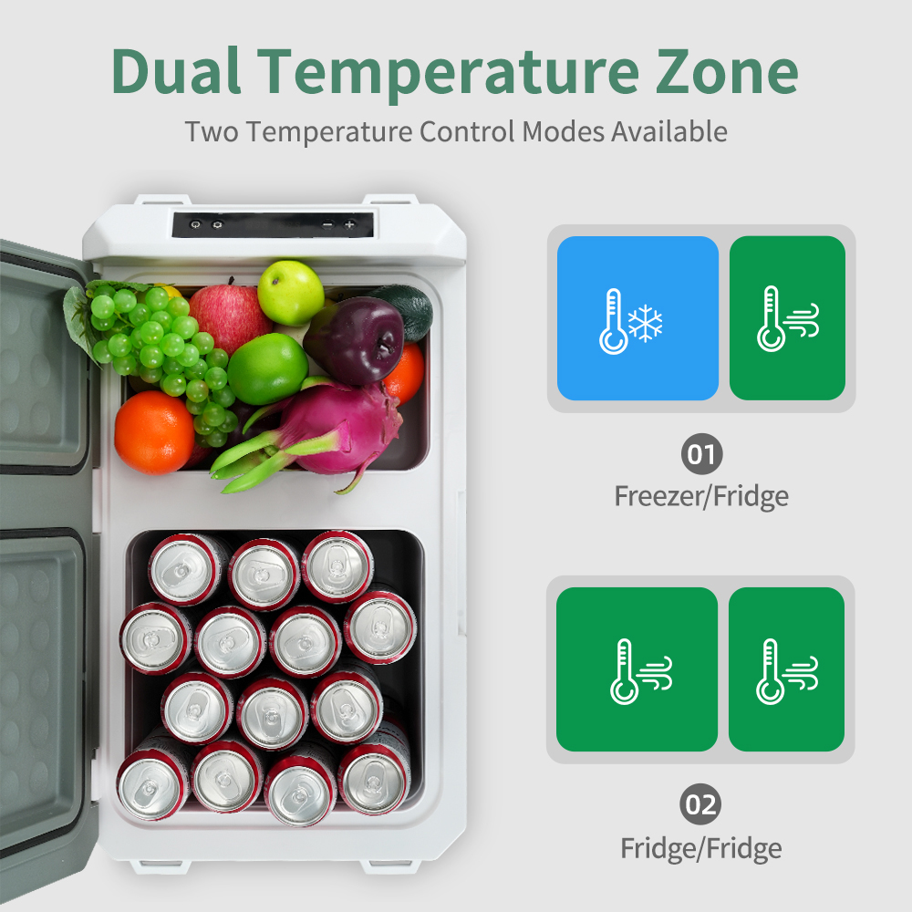 ALPICOOL QX40 Dual Zone 40L 12V/24V Portable Refrigerator-Alpicool Official