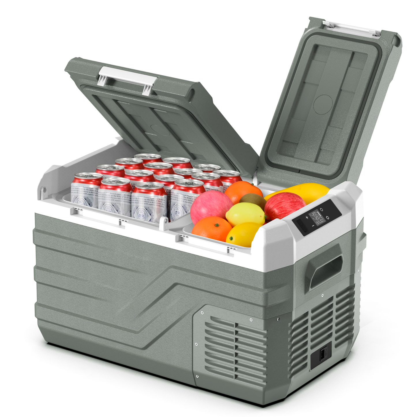 ALPICOOL NLS35 Dual Zone 25QT 12V/24V Portable Refrigerator
