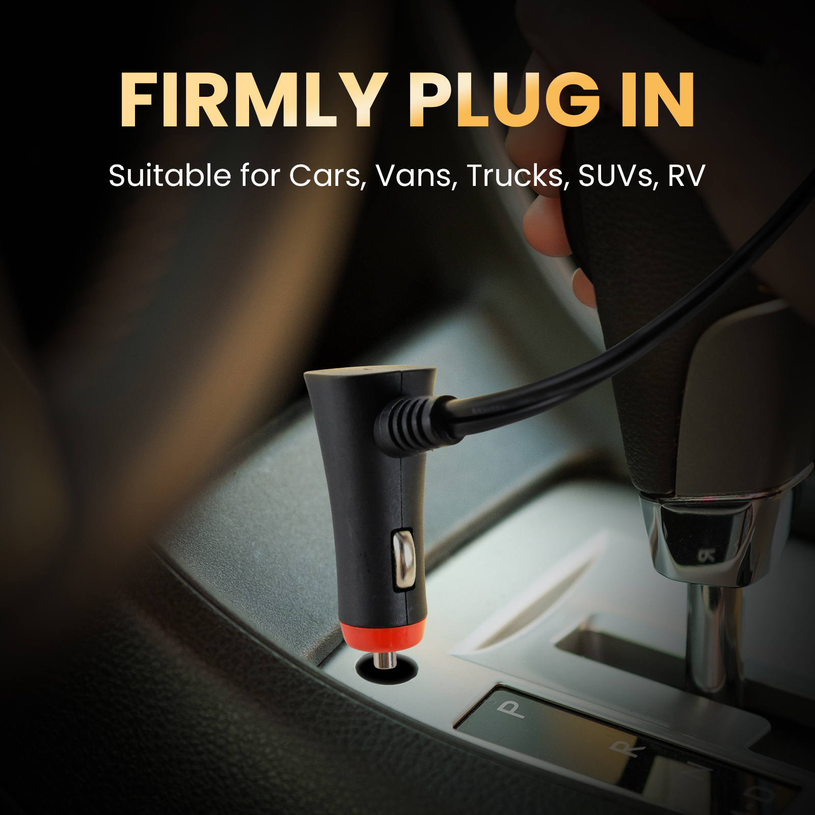 12V/24V DC Power Cord for Car Freezer Portable Fridge