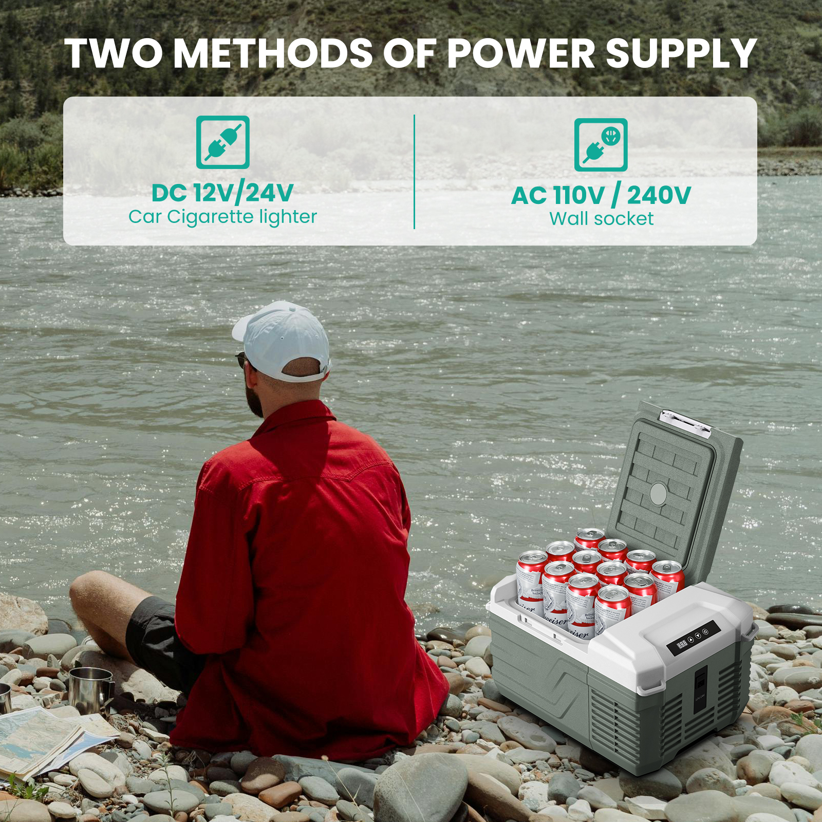 ALPICOOL NL9 12V/24V 10 Quart Portable Fridge For Travel-Alpicool Official