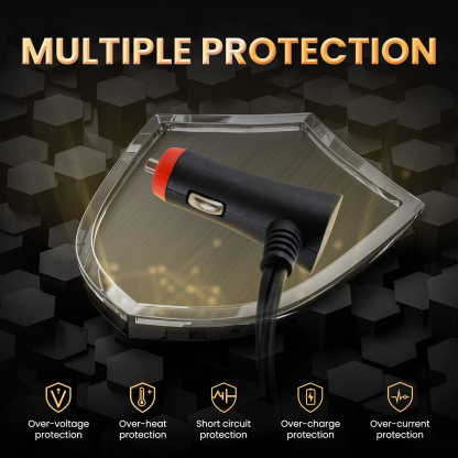 12V/24V DC Power Cord for Car Freezer Portable Fridge