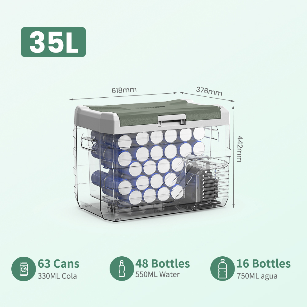 ALPICOOL NL40 35L Single Zone Portable Fridge Freezer Electric Cooler-Alpicool Official