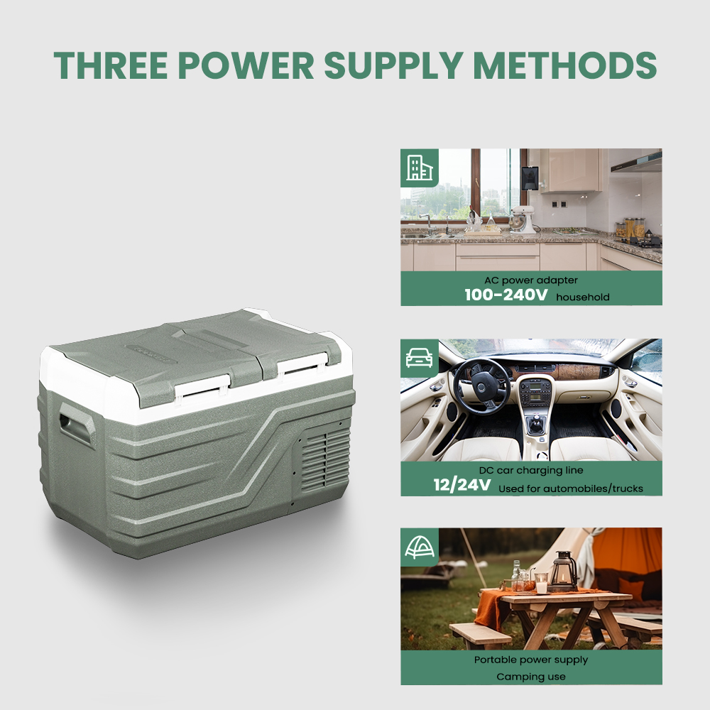 ALPICOOL NLS35 20L 12V/24V Dual Zone Portable Fridge Freezer -Alpicool Official