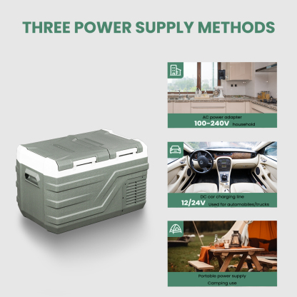 ALPICOOL NLS35 20L 12V/24V Dual Zone Portable Fridge Freezer -Alpicool Official