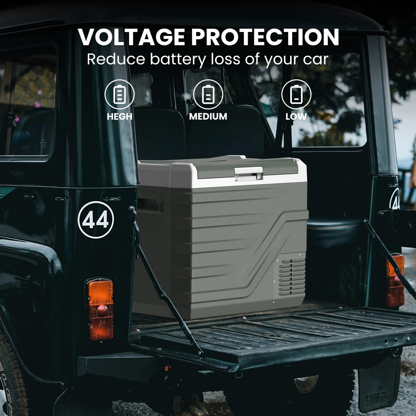 Alpicool NL50 Dual Zone 46QT 12V/24V Portable Refrigerator-Alpicool Official