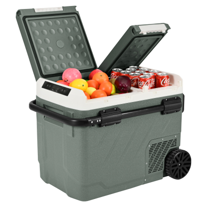 ALPICOOL ZAW50 52QT Dual Zone Portable Fridge Car Freezer 